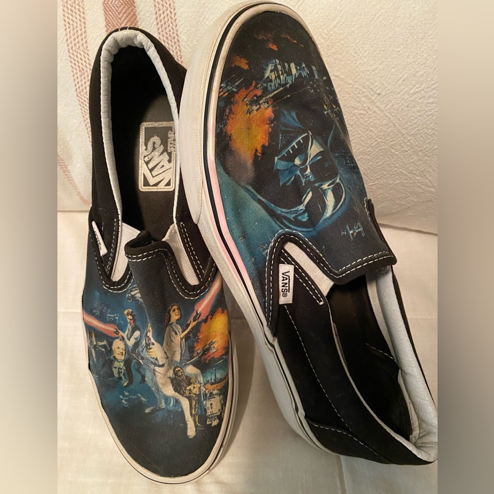 Vans Vintage Star Wars Sneakers *Rare*